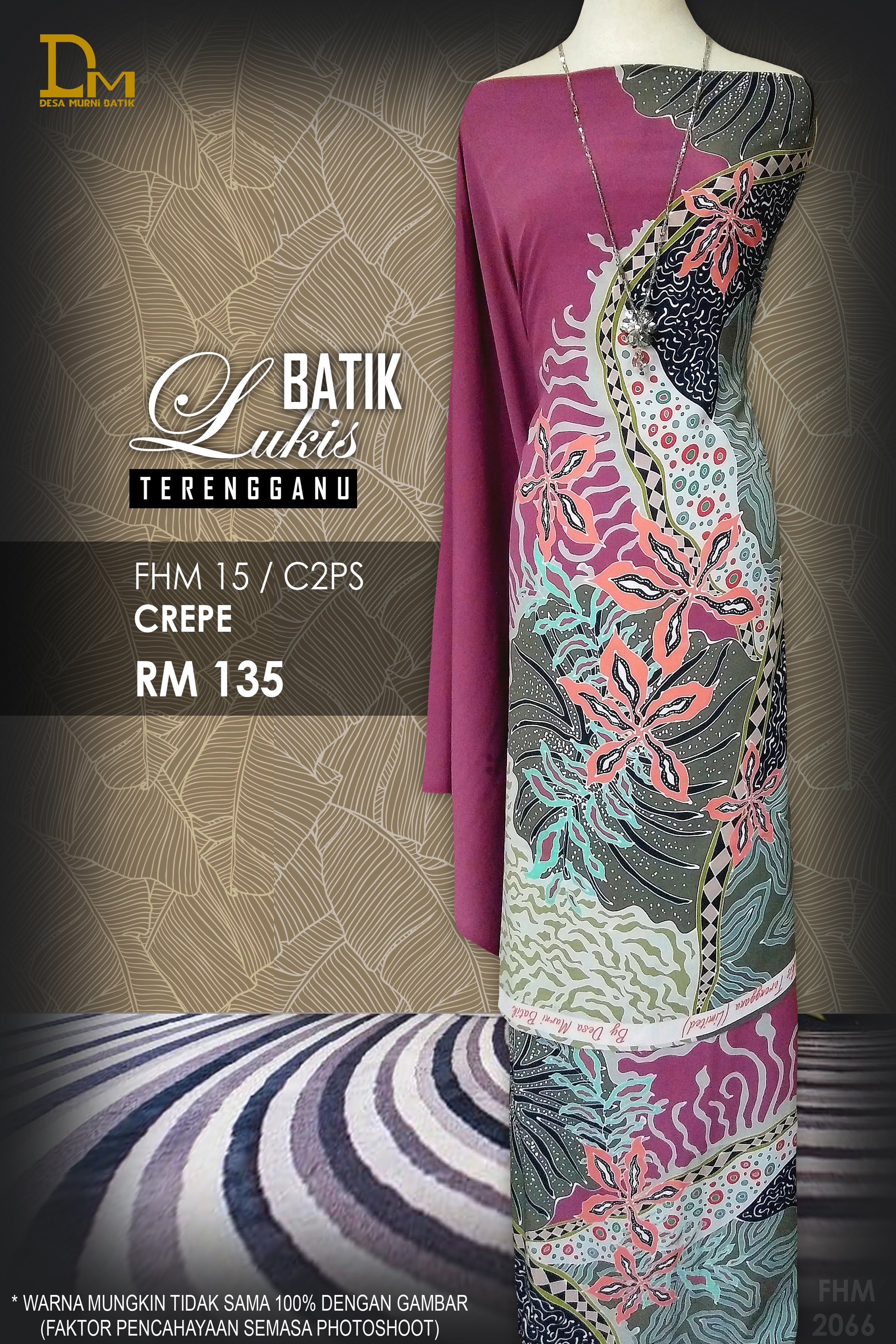 BATIK LUKIS TERENGGANU CREPE FHM 15