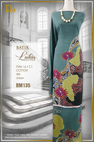BATIK LUKIS TERENGGANU COTTON FHM 16
