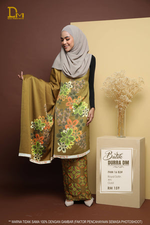 BATIK DURRA FHM 16 ROYAL SATIN GOLD