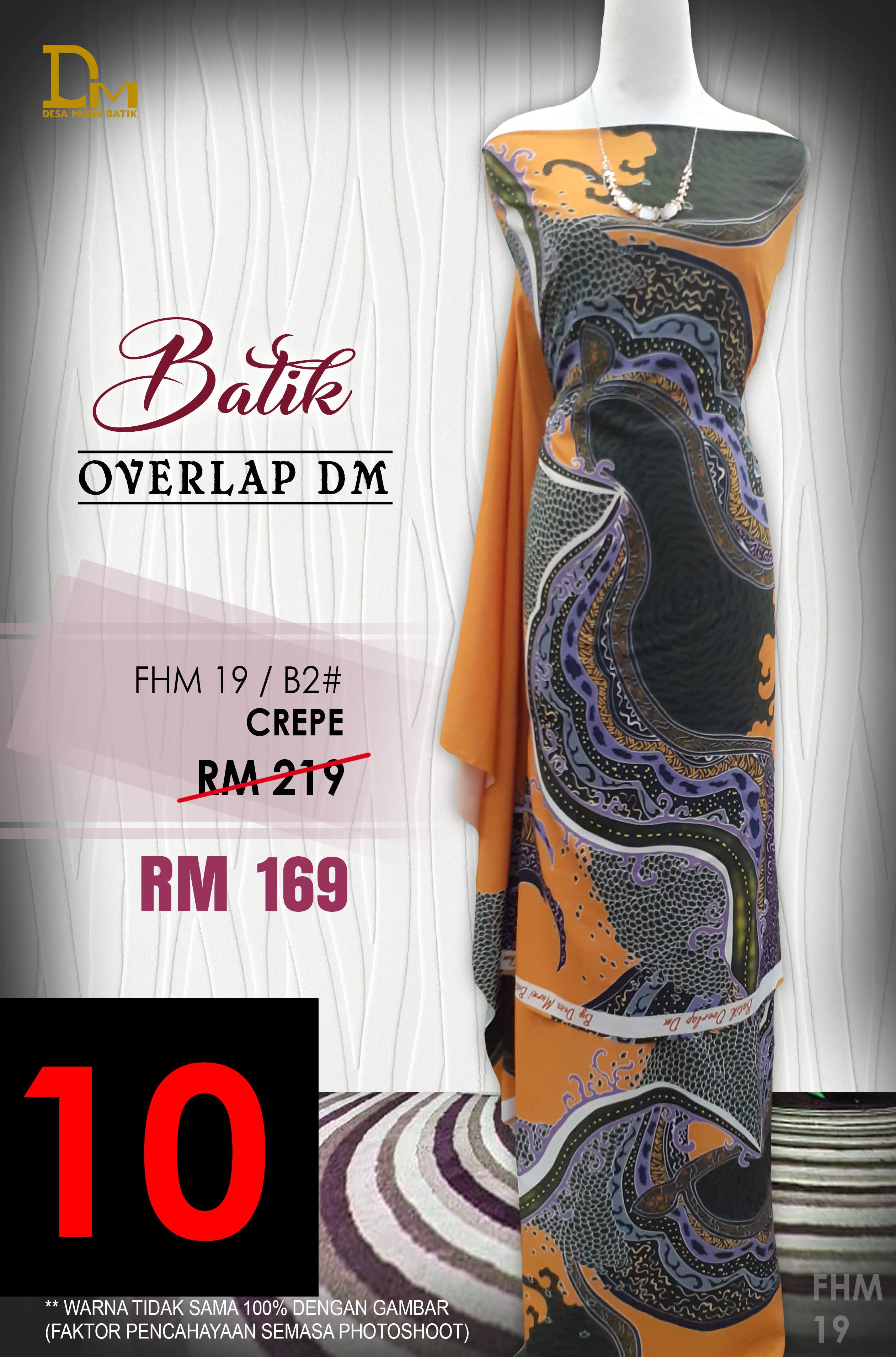 BATIK OVERLAP DM CREPE FHM 19