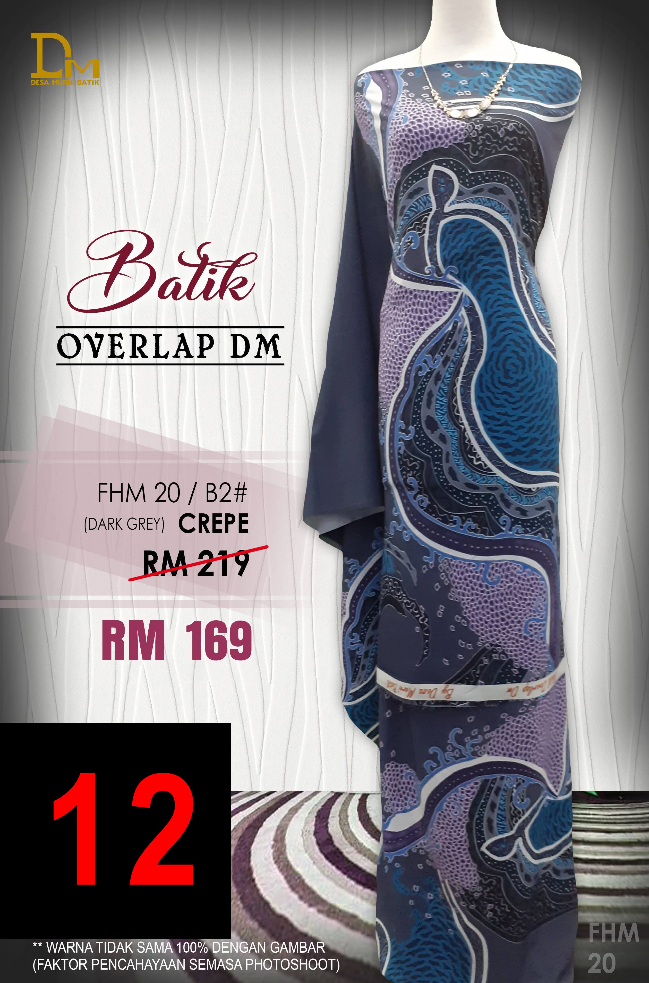 BATIK OVERLAP DM CREPE FHM 20