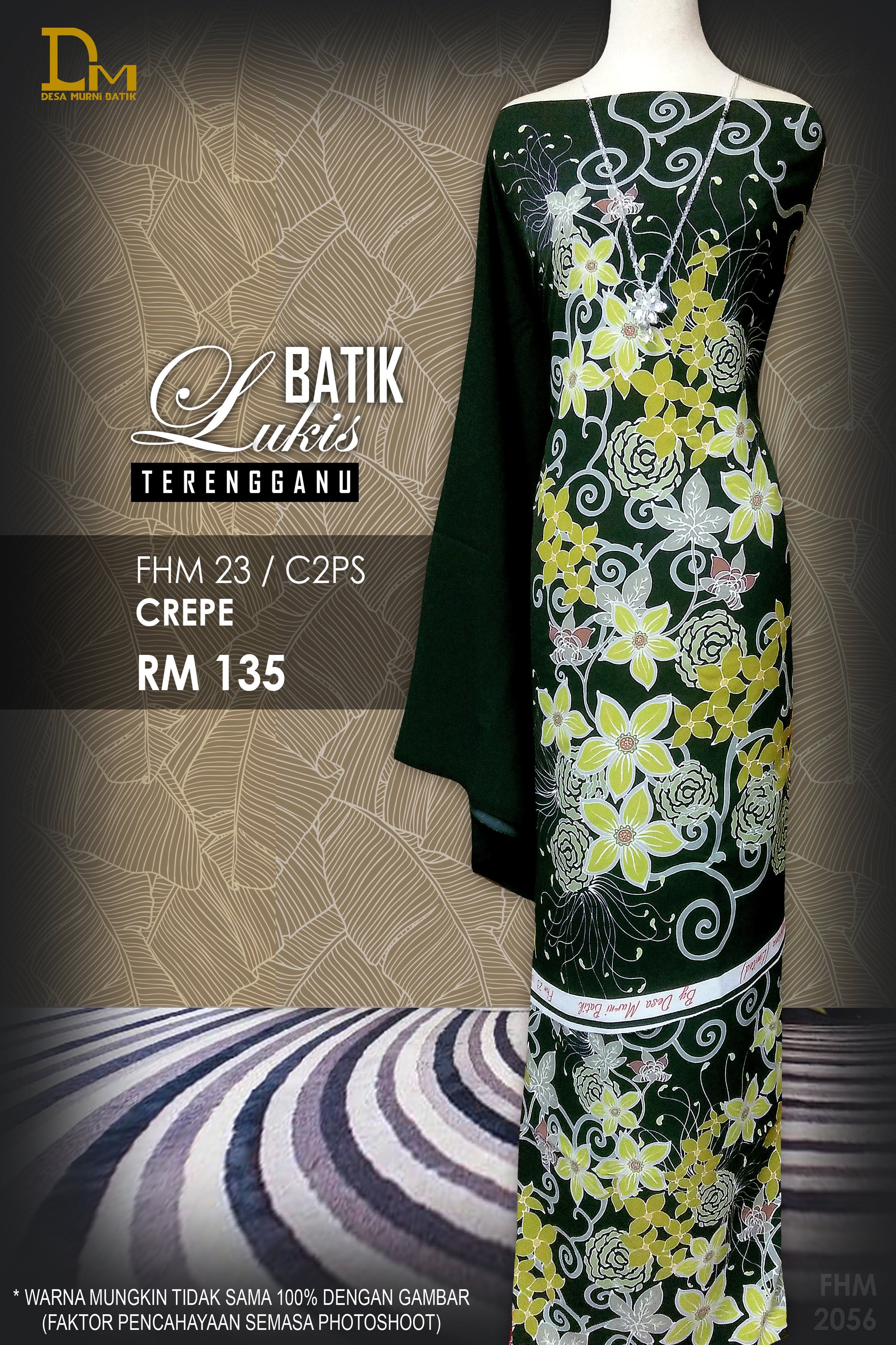 BATIK LUKIS TERENGGANU CREPE FHM 23