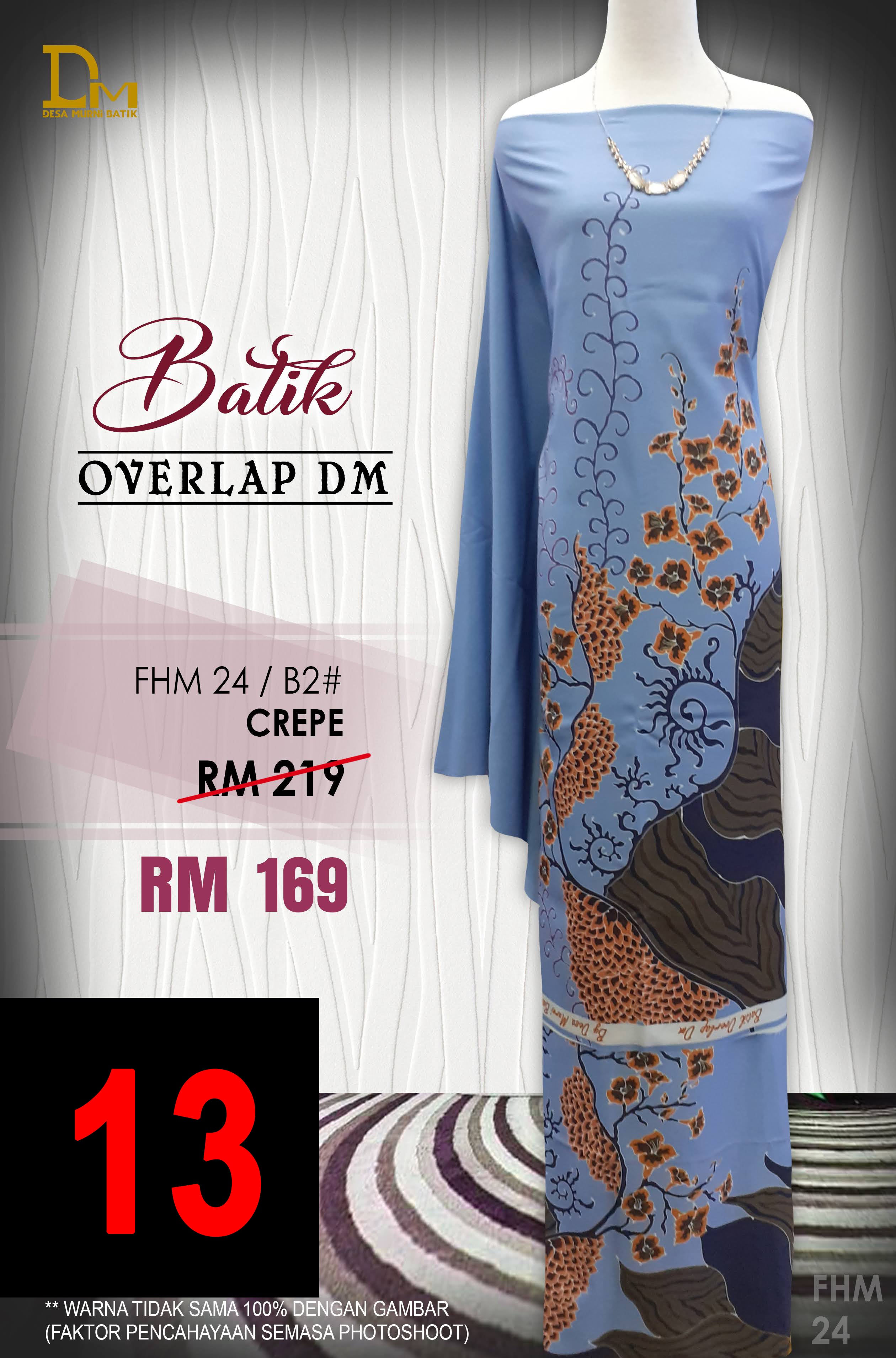 BATIK OVERLAP DM CREPE FHM 24