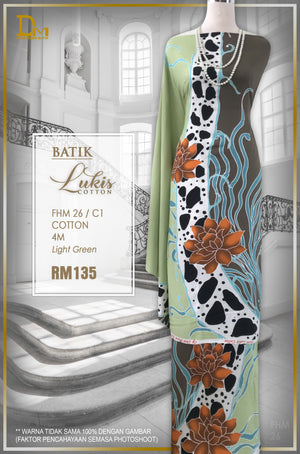 BATIK LUKIS TERENGGANU COTTON FHM 26