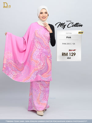 BATIK MY COTTON FHM 293 C / SK PINK