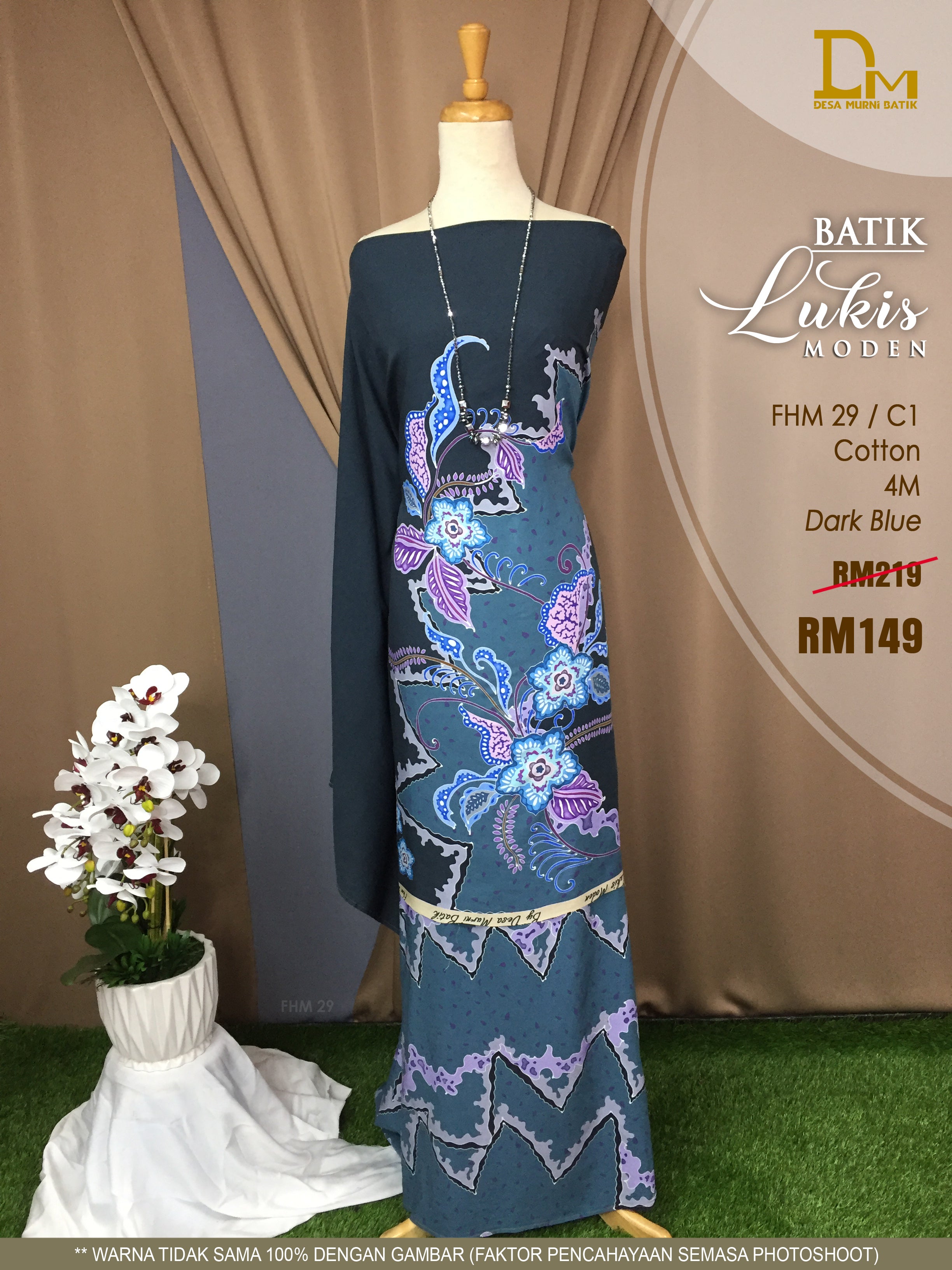 BATIK LUKIS MODEN COTTON FHM 29