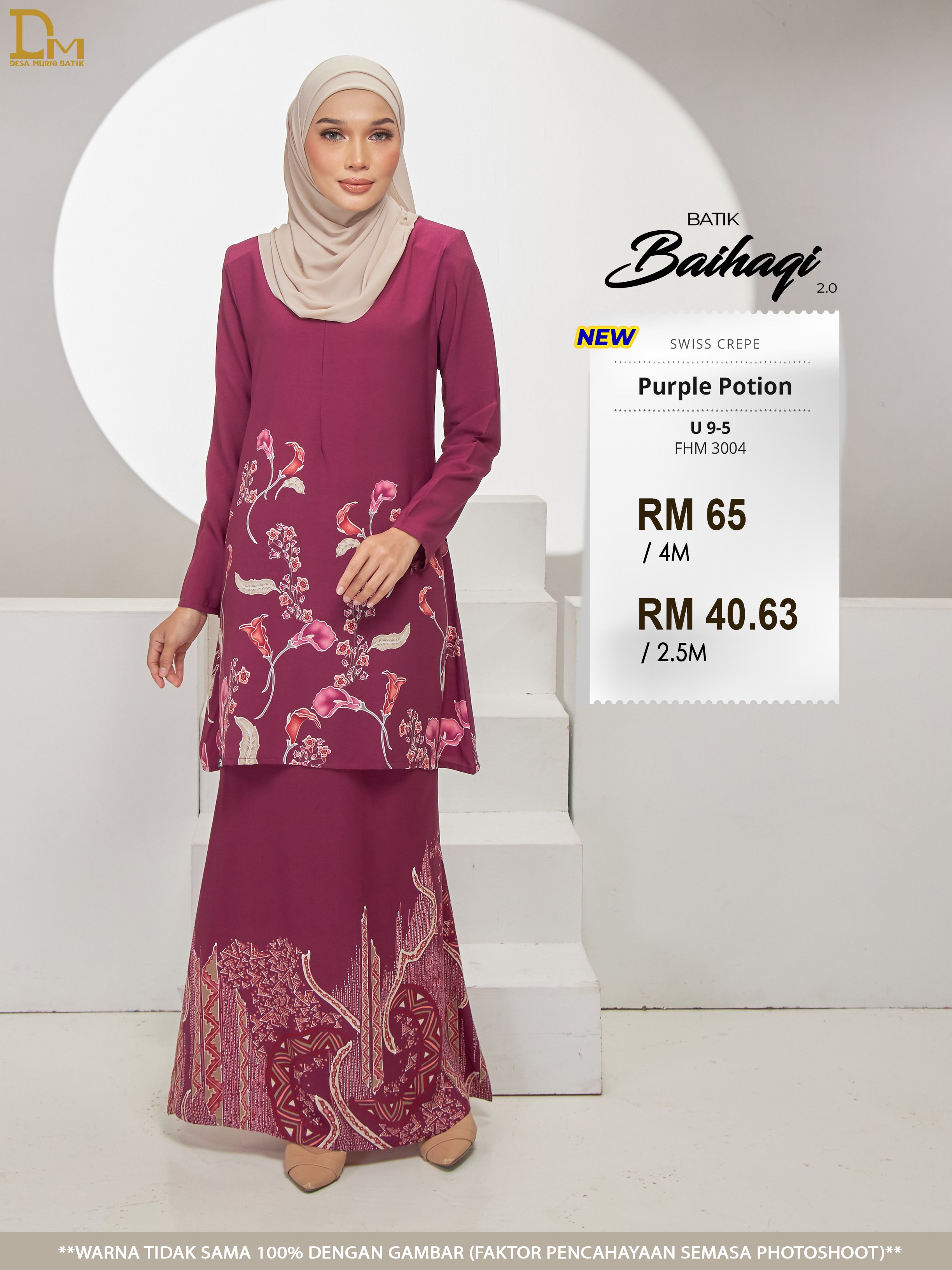 BAIHAQI U 9-5 PURPLE POTION