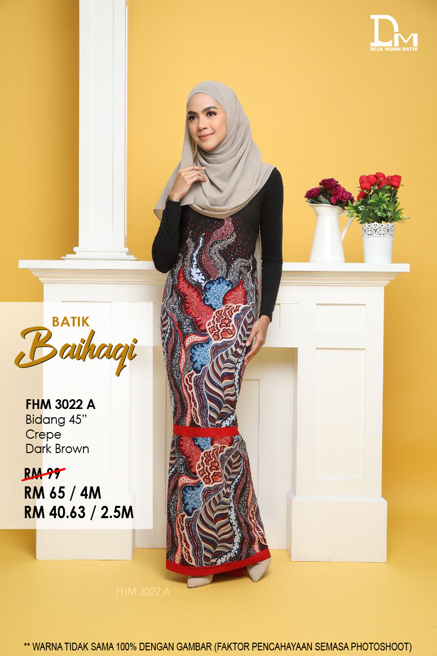 BAIHAQI FHM 3022 A DARK BROWN