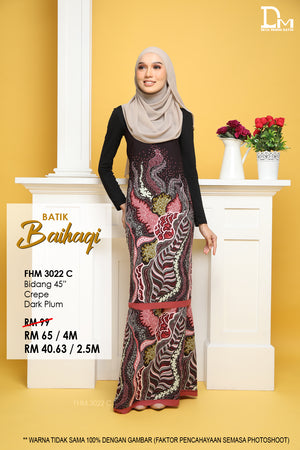 BAIHAQI FHM 3022 C PLUM