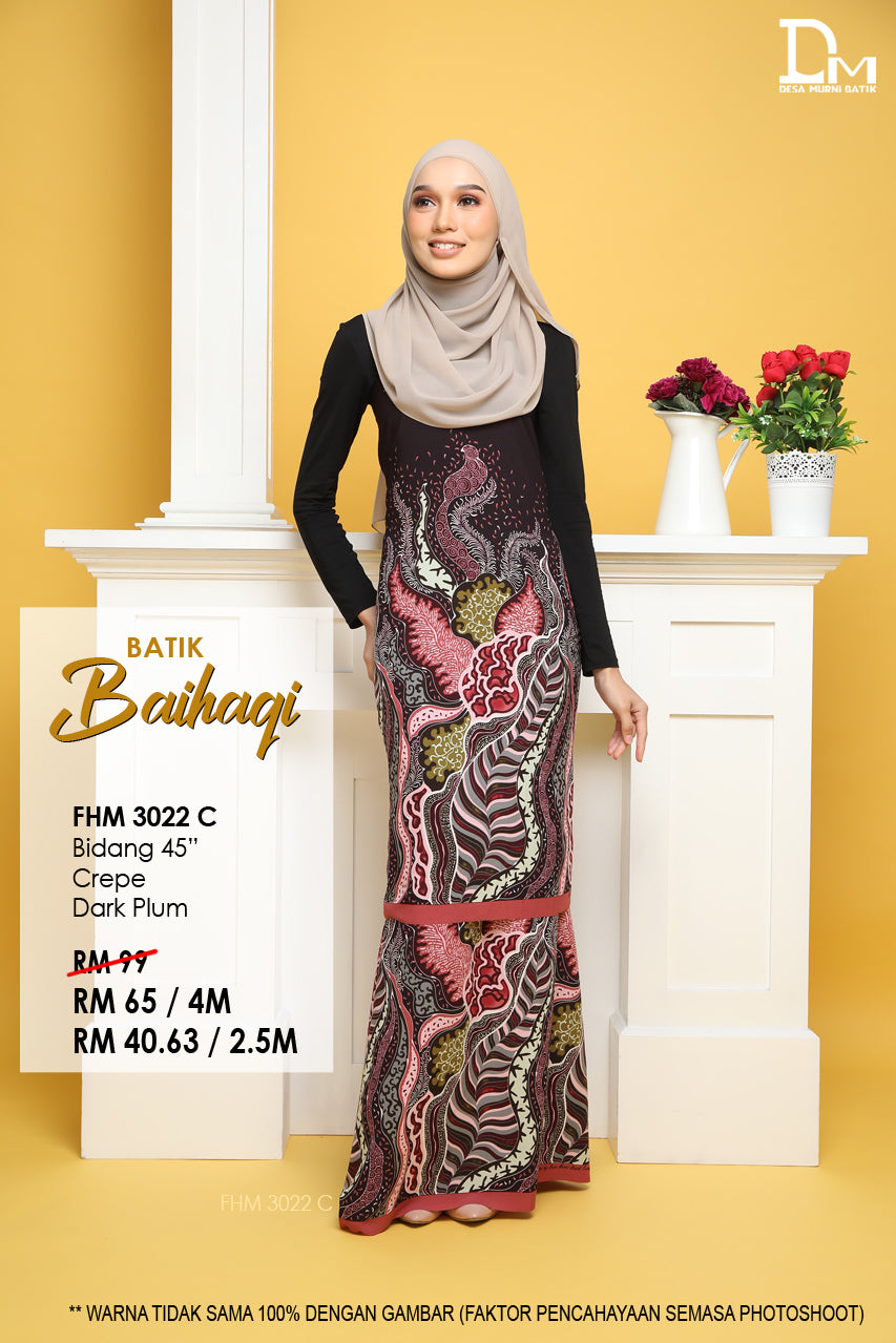 BAIHAQI FHM 3022 C PLUM