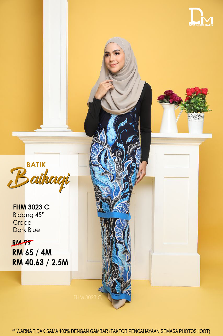 BAIHAQI FHM 3023 C DARK BLUE