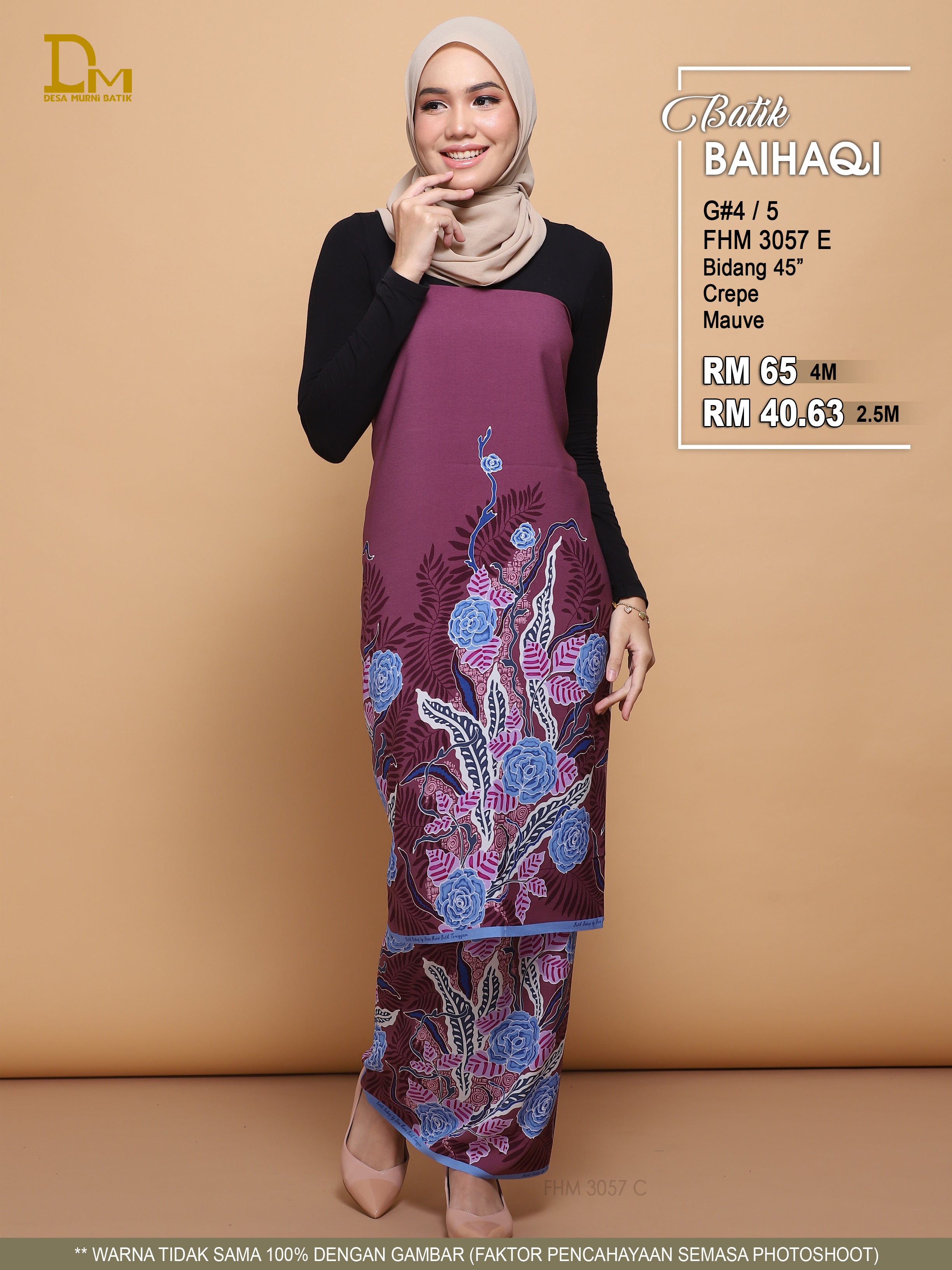 BAIHAQI G 4-5 MAUVE