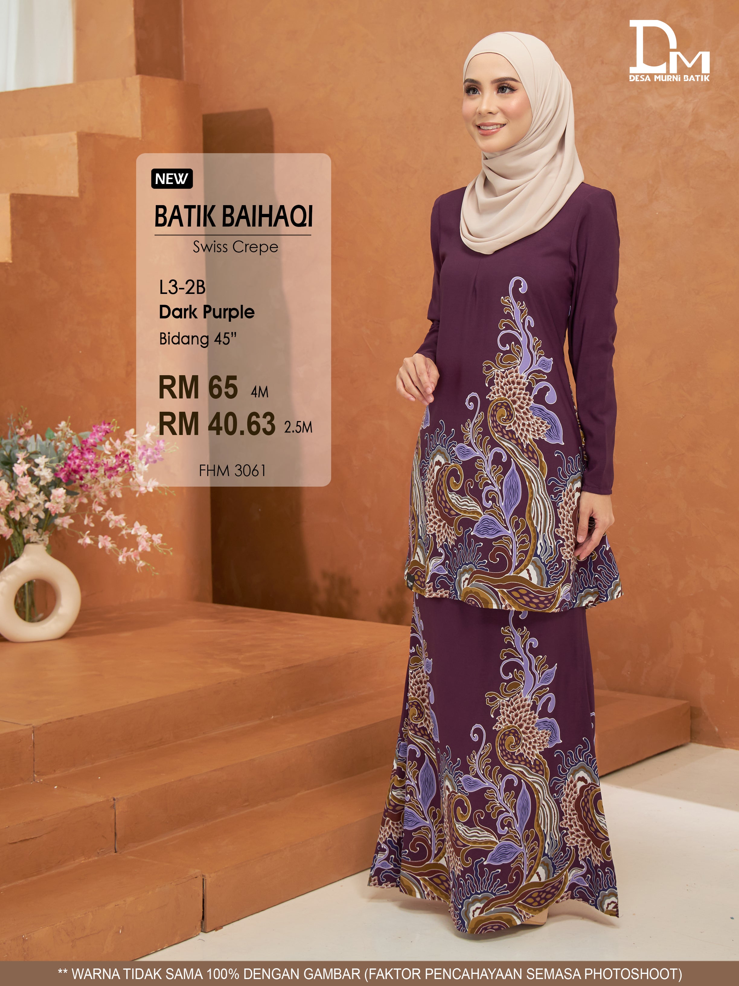 BAIHAQI L 3-2 DARK PURPLE