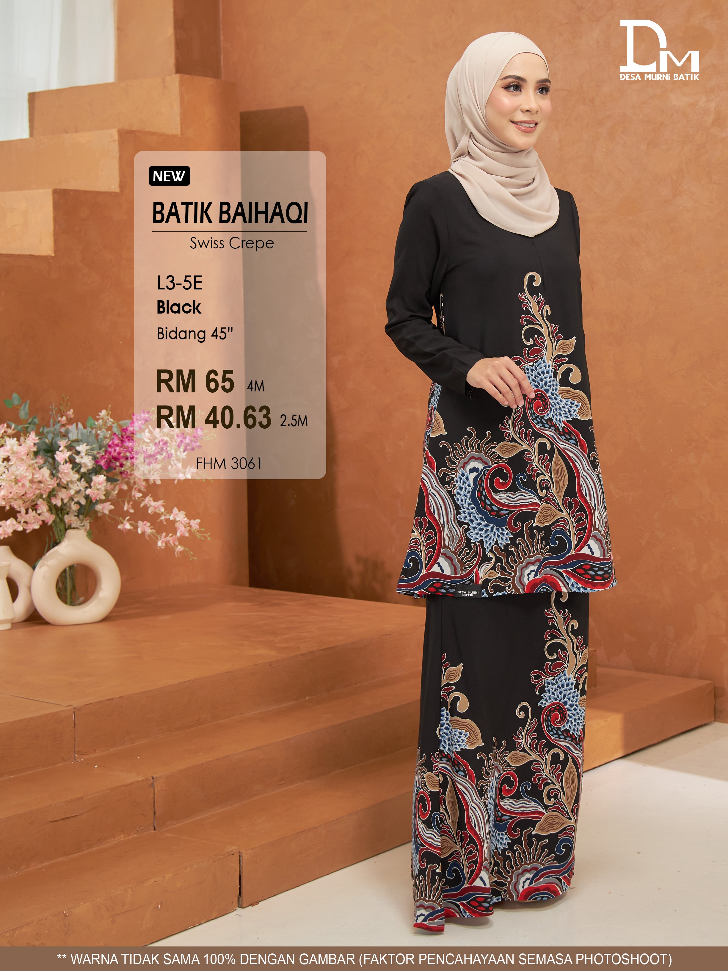 BAIHAQI L 3-5 BLACK