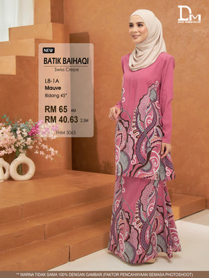 BAIHAQI L 8-1 MAUVE