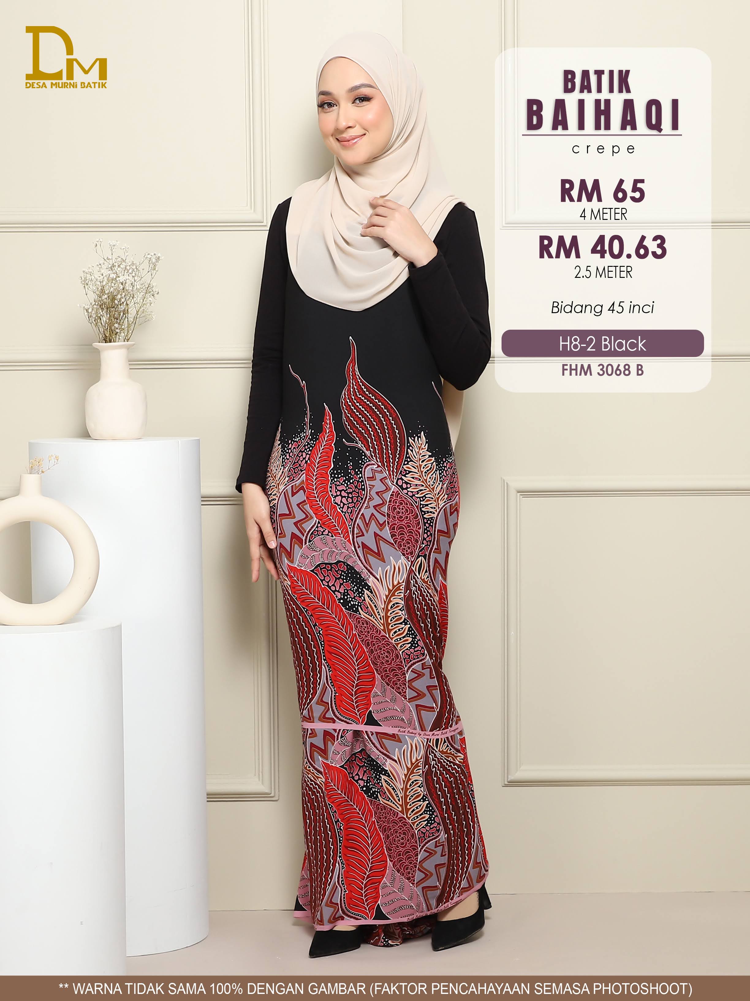 BAIHAQI H 8-2 HITAM