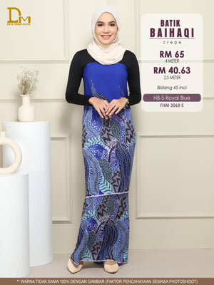 BAIHAQI H 8-5 ROYAL BLUE