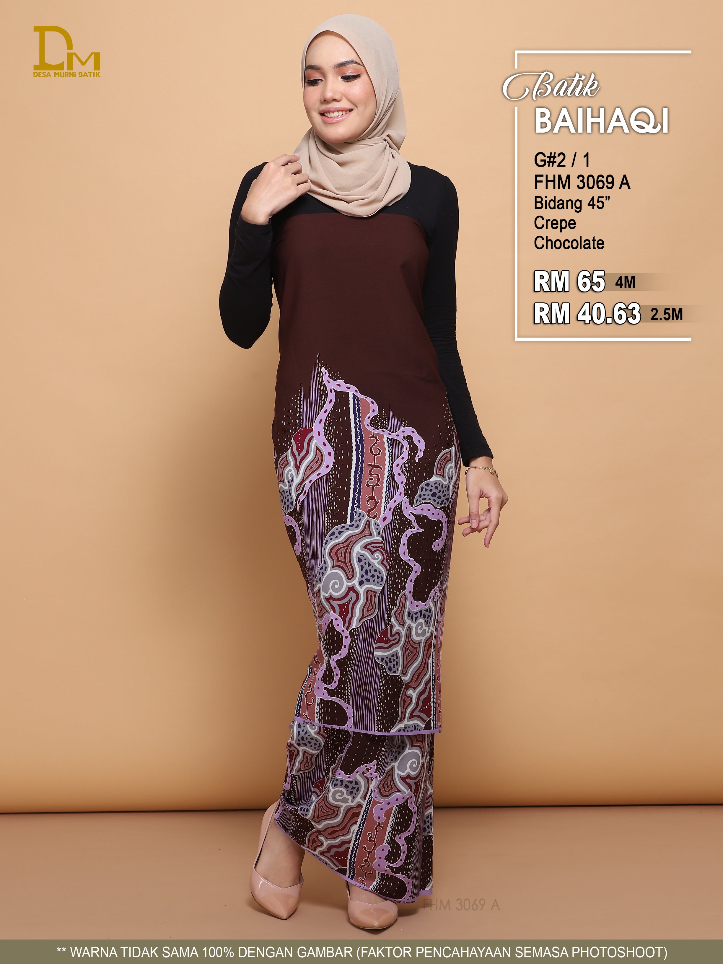 BAIHAQI G 2-1 COKLAT