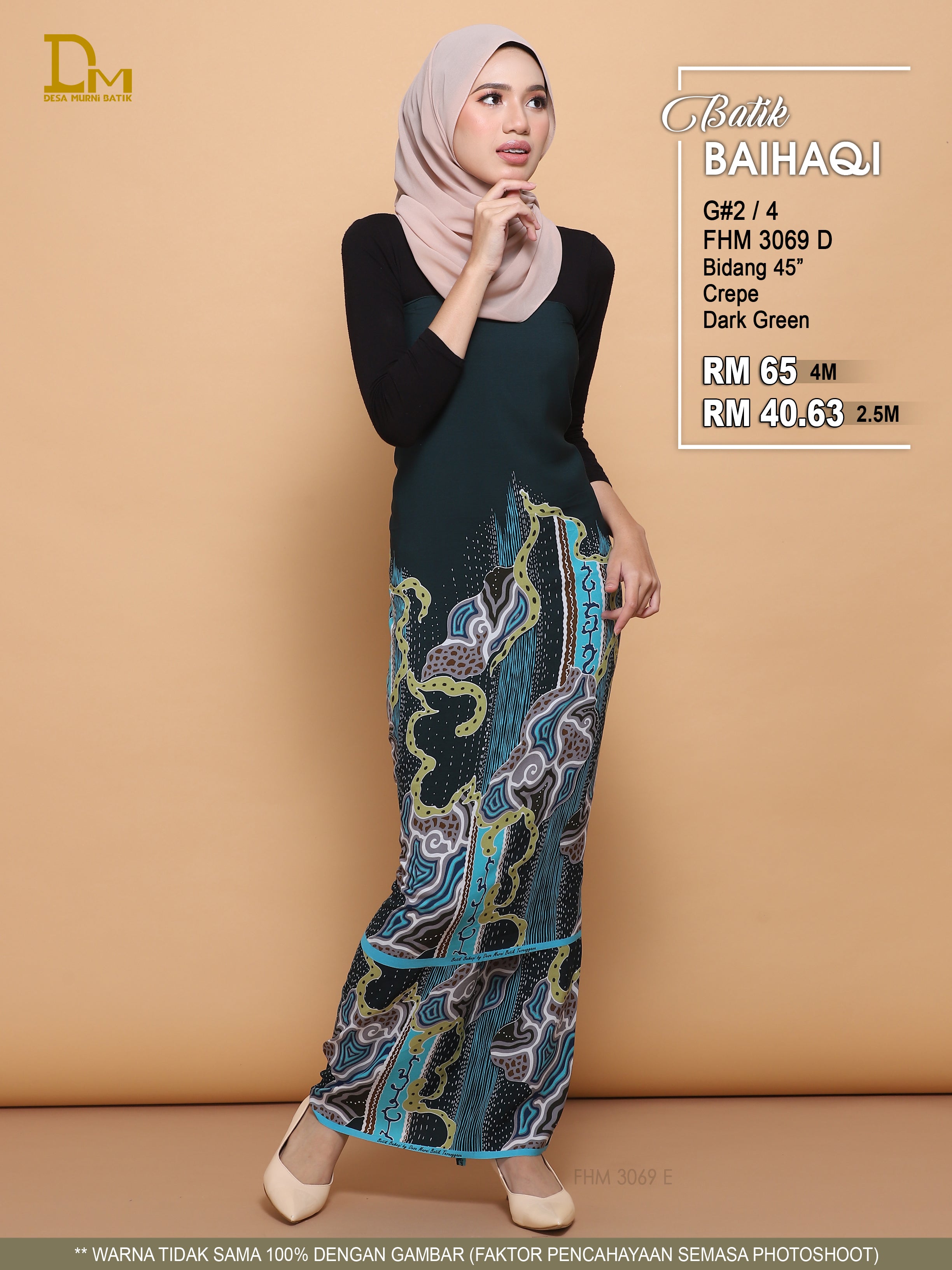 BAIHAQI G 2-4 HIJAU GELAP