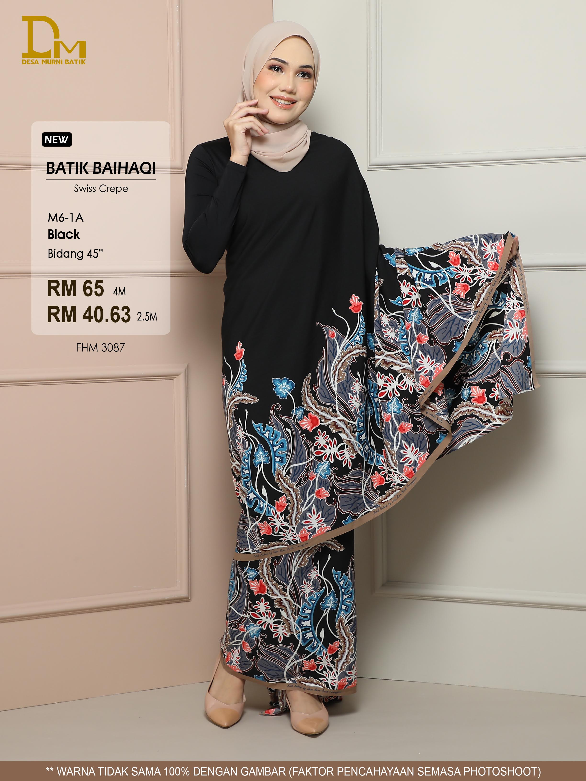 BAIHAQI M 6-1 BLACK