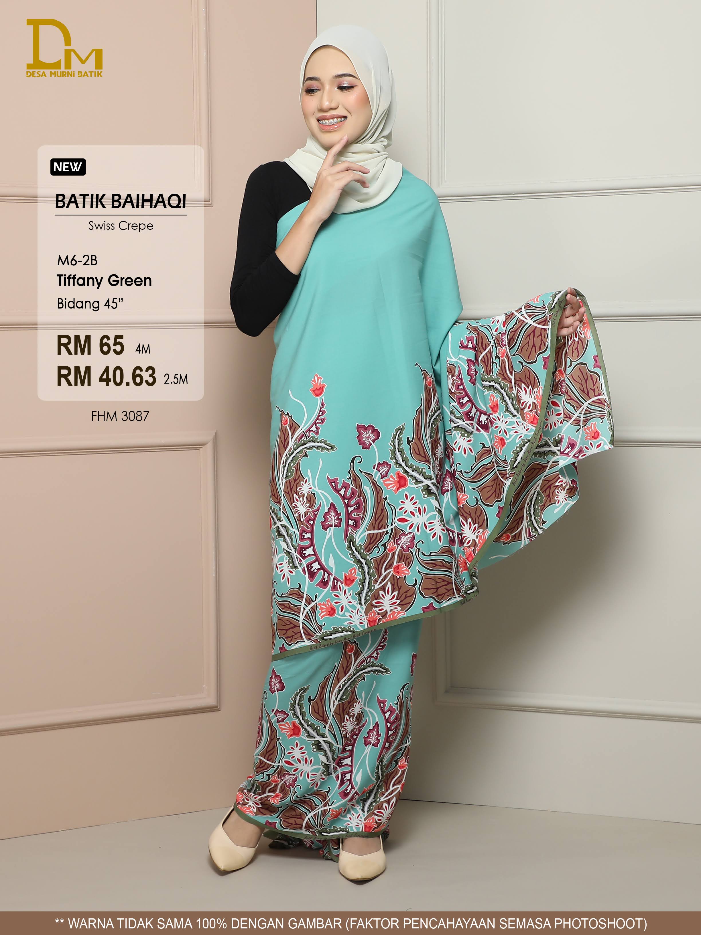 BAIHAQI M 6-2 TRIFFANY GREEN