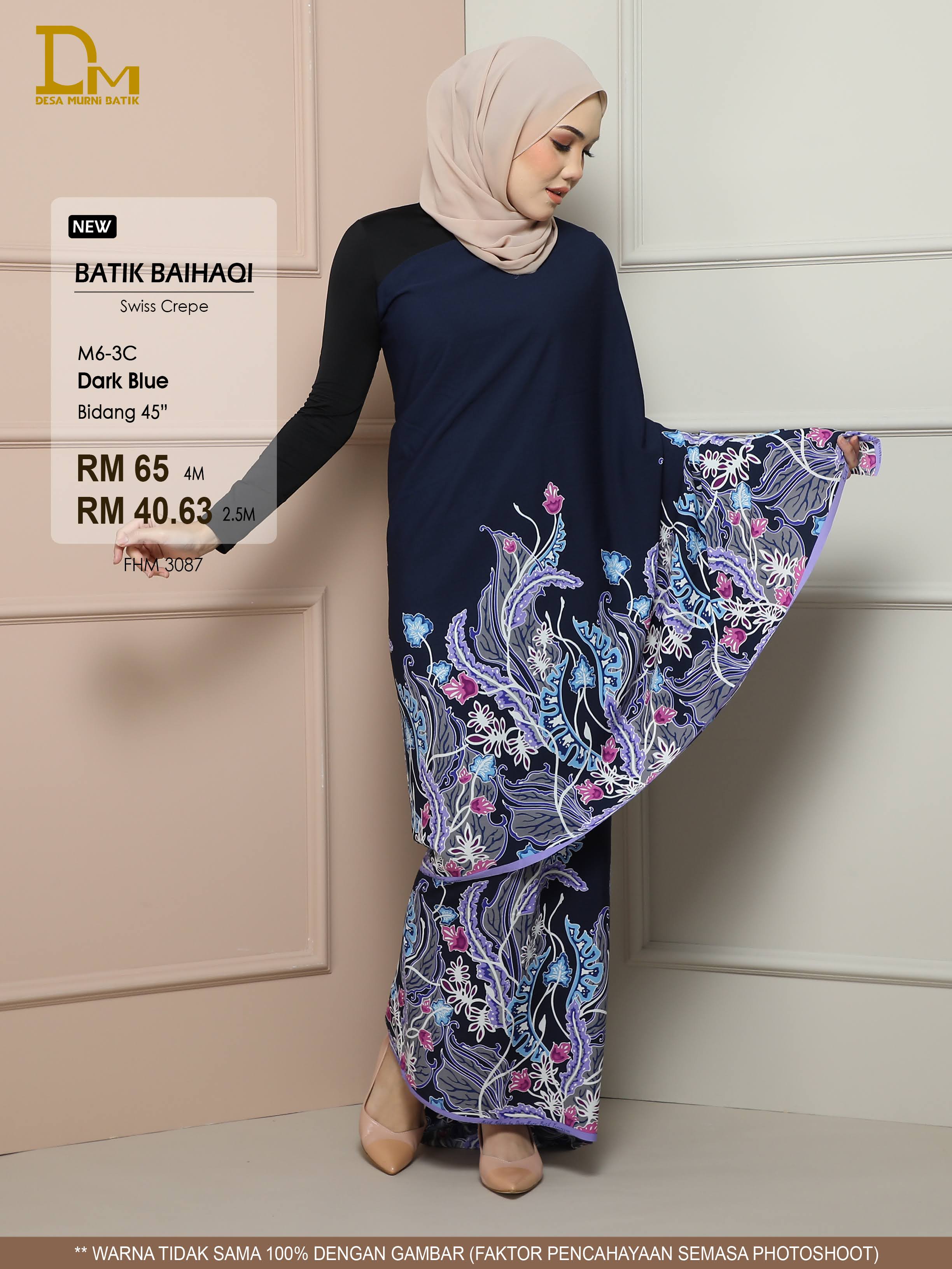 BAIHAQI M 6-3 DARK BLUE