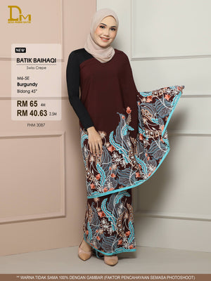 BAIHAQI M 6-5 BURGUNDY