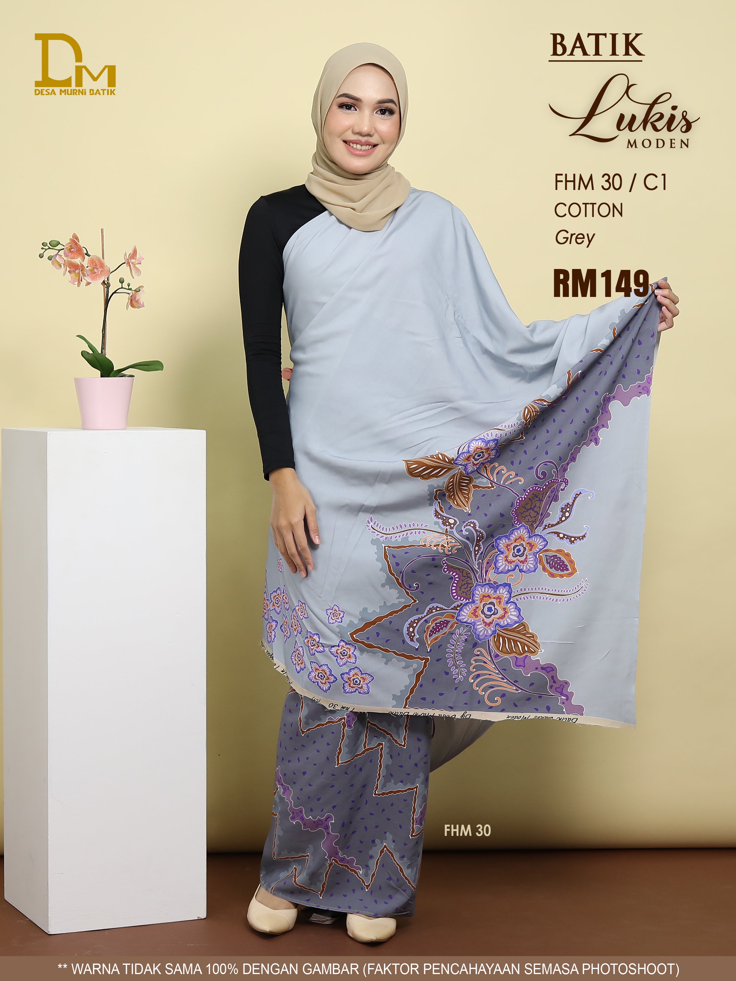 BATIK LUKIS MODEN COTTON FHM 30