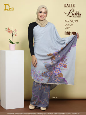 BATIK LUKIS MODEN COTTON FHM 30