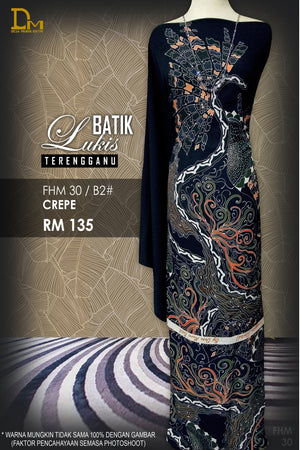 BATIK LUKIS TERENGGANU CREPE FHM 30