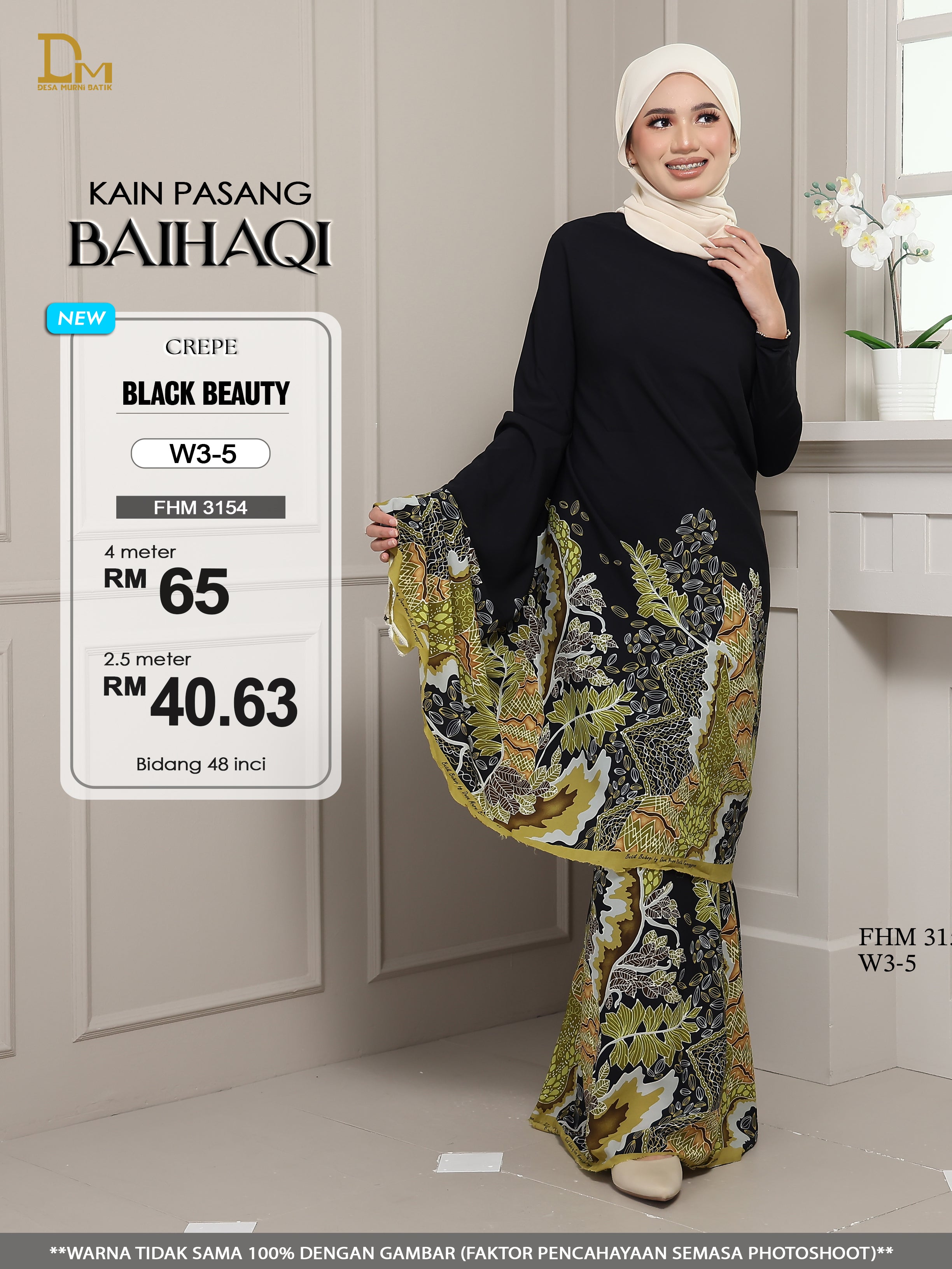 BAIHAQI W 3-5 BLACK BEAUTY