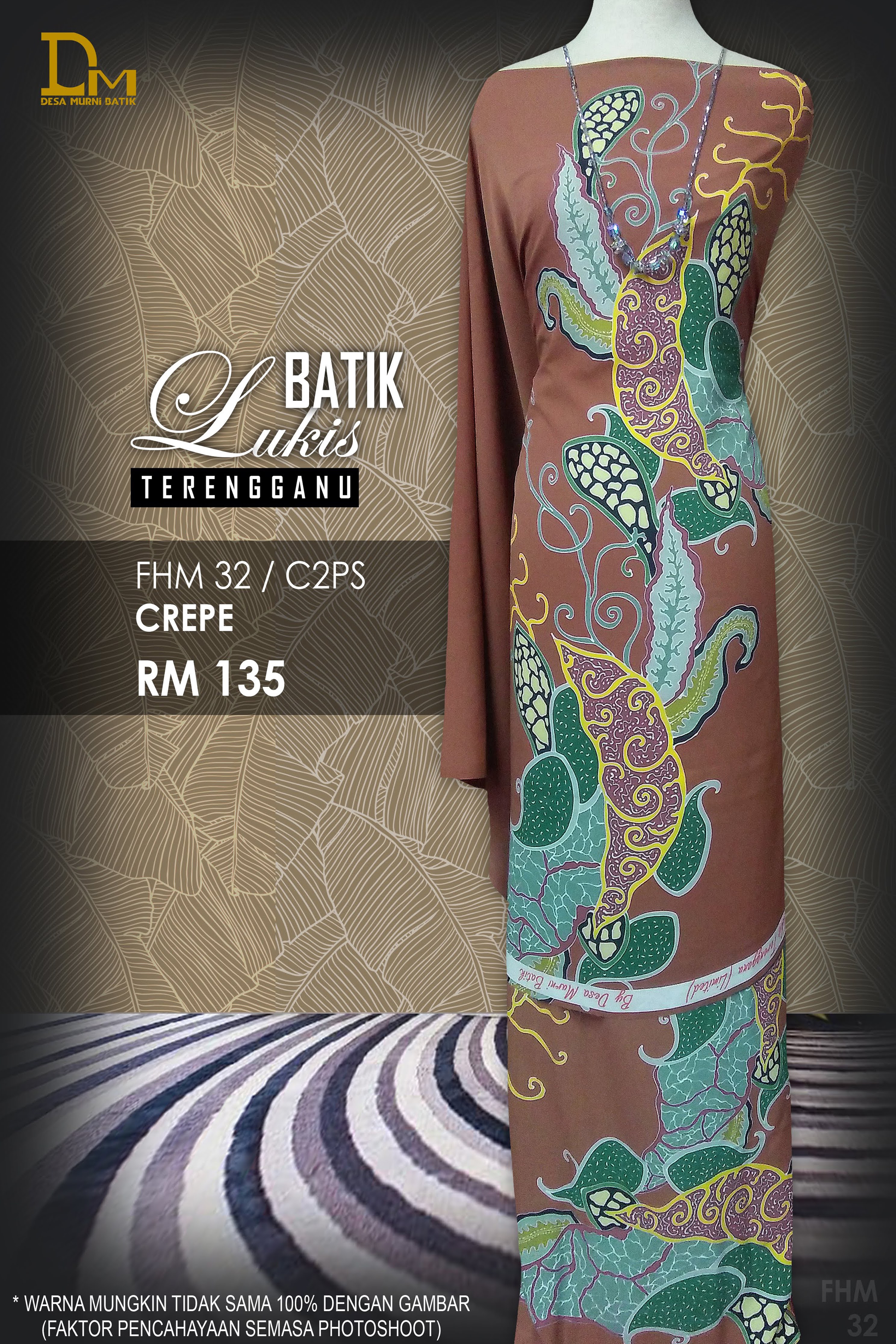 BATIK LUKIS TERENGGANU CREPE FHM 32
