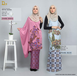 BATIK ZAHRA FHM 379 SALUNA DARK SHELL