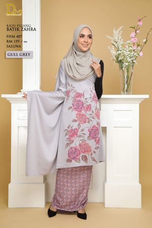 BATIK ZAHRA FHM 407 SALUNA GULL GREY