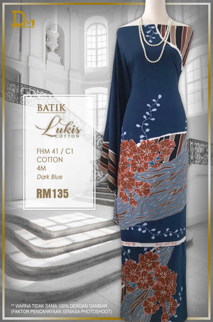 BATIK LUKIS TERENGGANU COTTON FHM 41