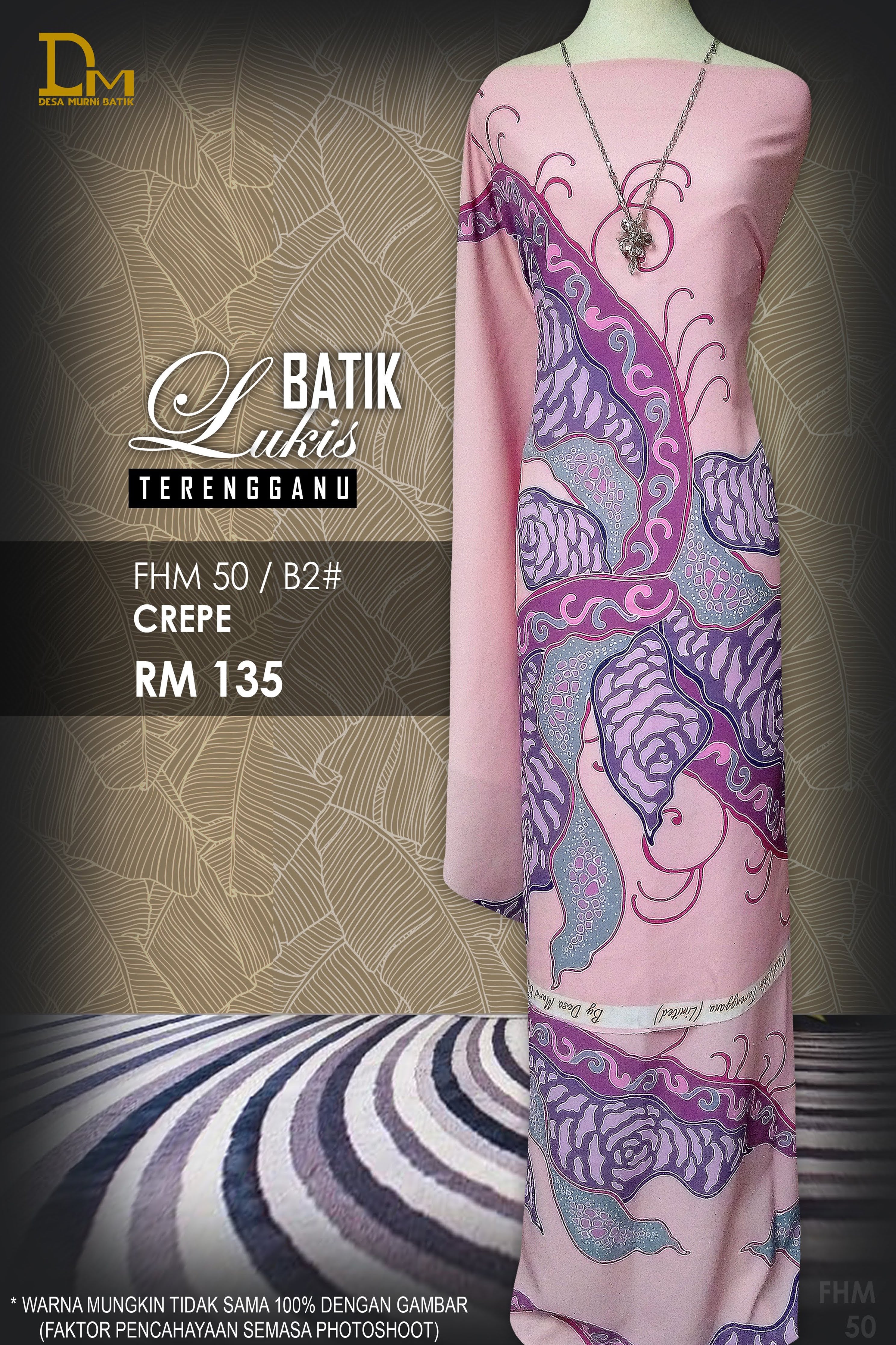 BATIK LUKIS TERENGGANU CREPE FHM 50