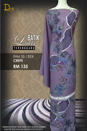 BATIK LUKIS TERENGGANU CREPE FHM 55