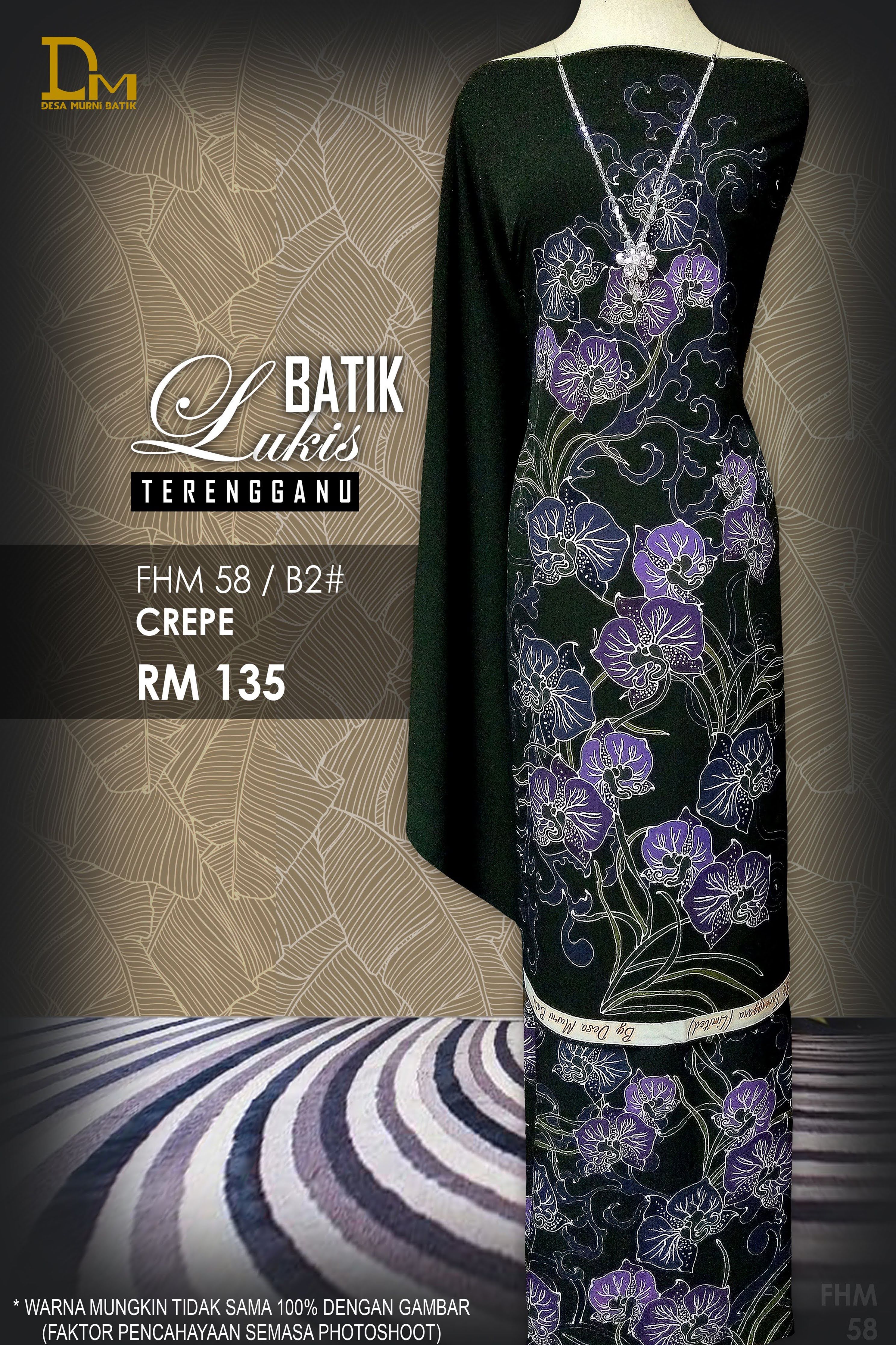 BATIK LUKIS TERENGGANU CREPE FHM 58