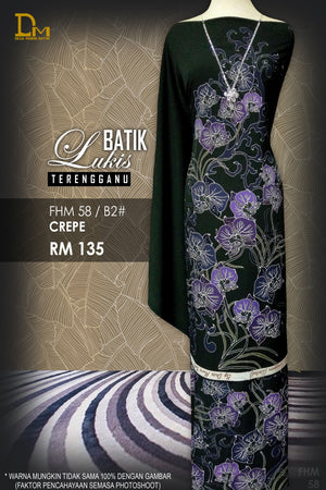 BATIK LUKIS TERENGGANU CREPE FHM 58