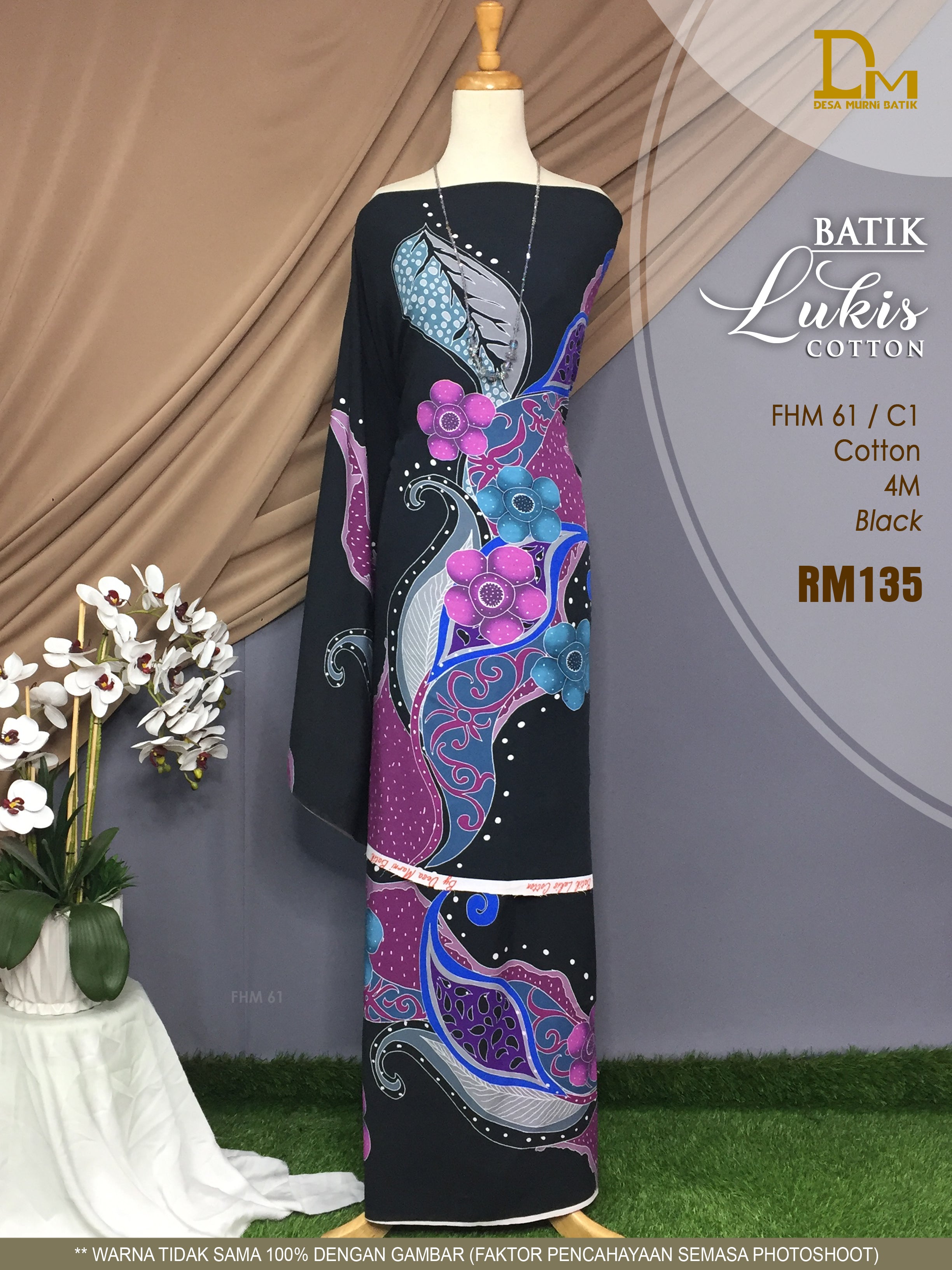 BATIK LUKIS TERENGGANU COTTON FHM 61