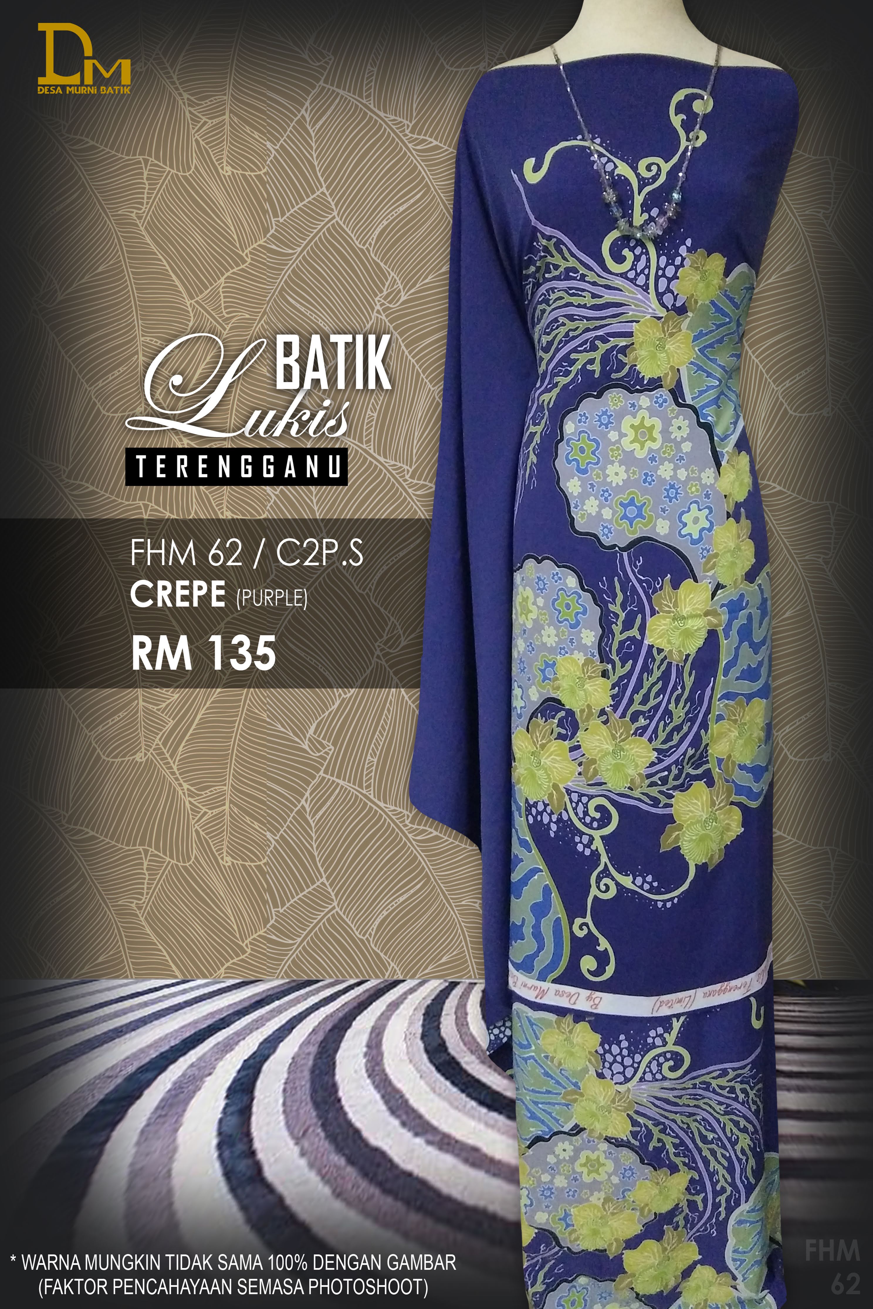 BATIK LUKIS TERENGGANU CREPE FHM 62