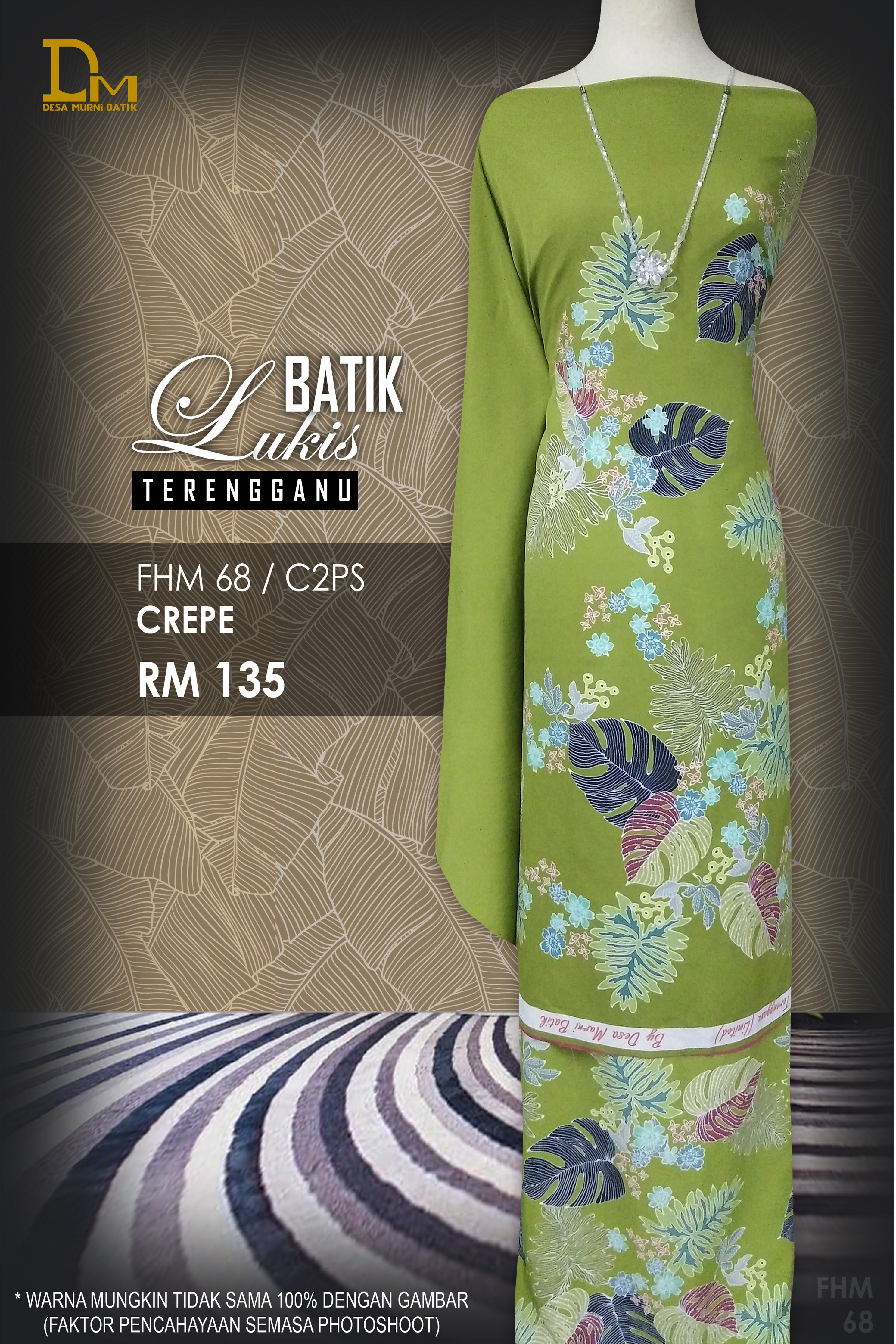 BATIK LUKIS TERENGGANU CREPE FHM 68