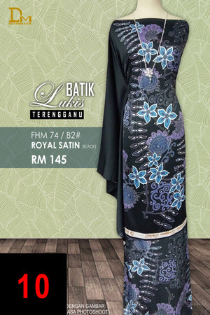 BATIK LUKIS TERENGGANU ROYAL SATIN FHM 74