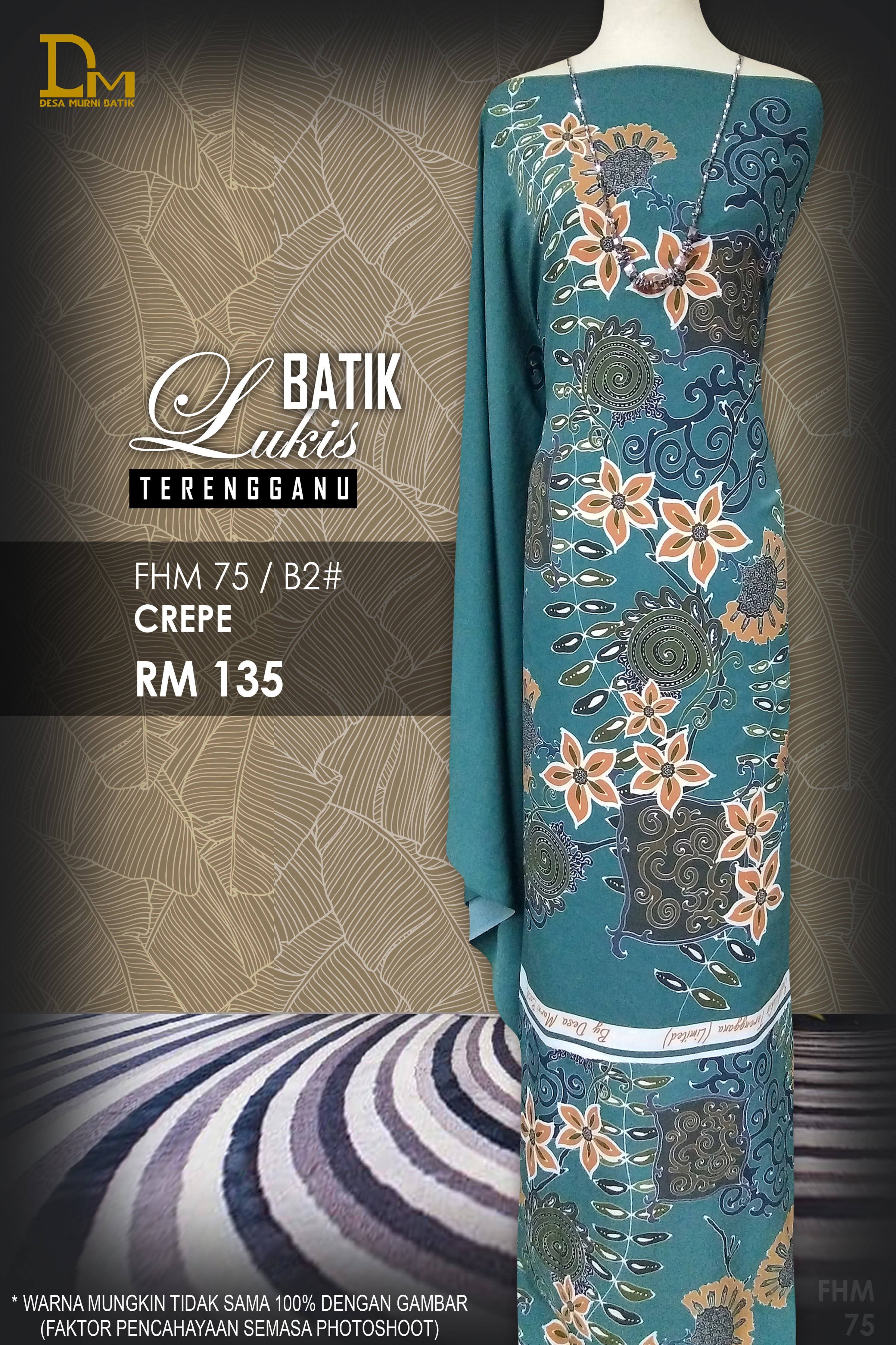 BATIK LUKIS TERENGGANU CREPE FHM 75