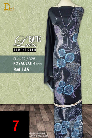 BATIK LUKIS TERENGGANU ROYAL SATIN FHM 77