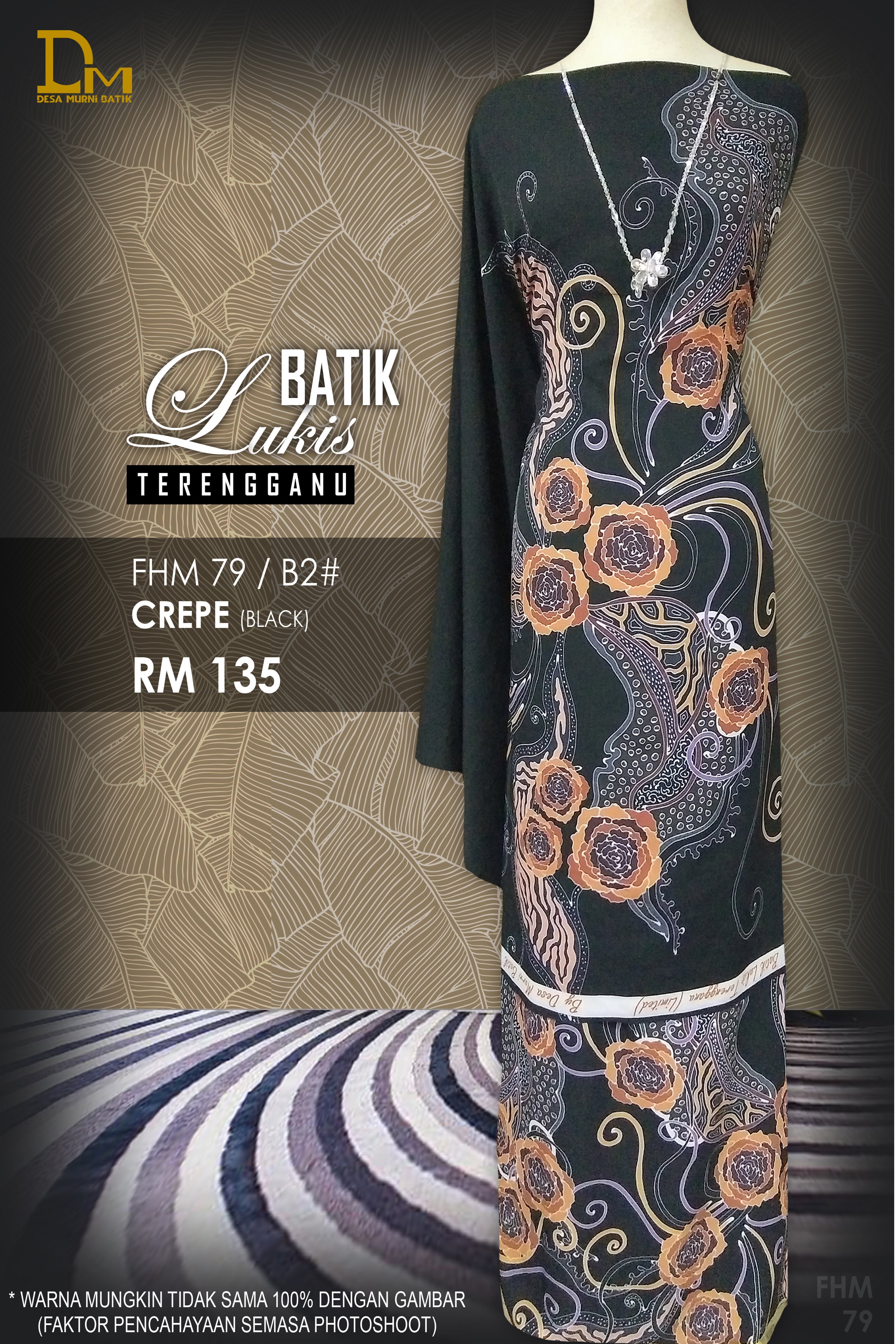 BATIK LUKIS TERENGGANU CREPE FHM 79