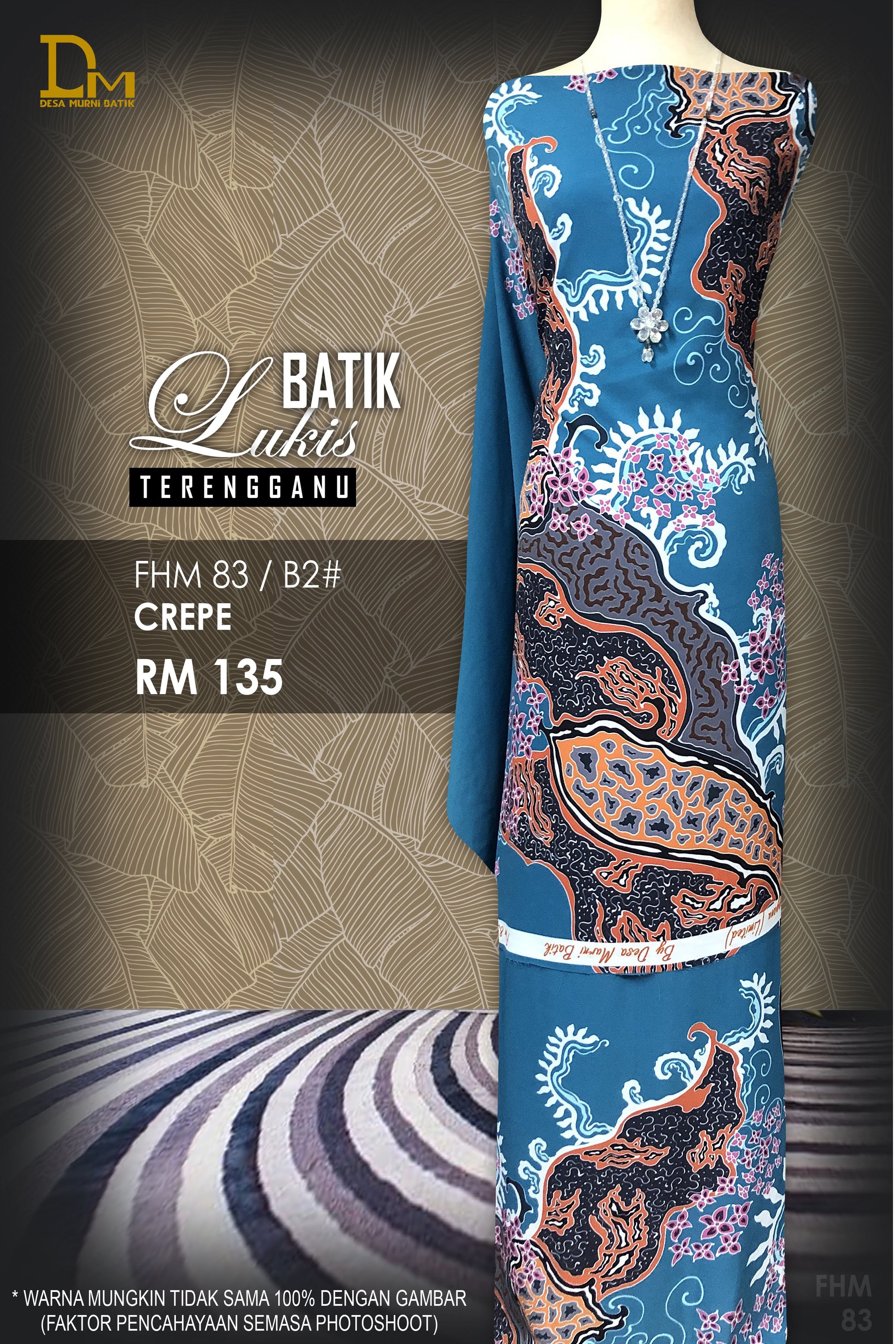 BATIK LUKIS TERENGGANU CREPE FHM 83