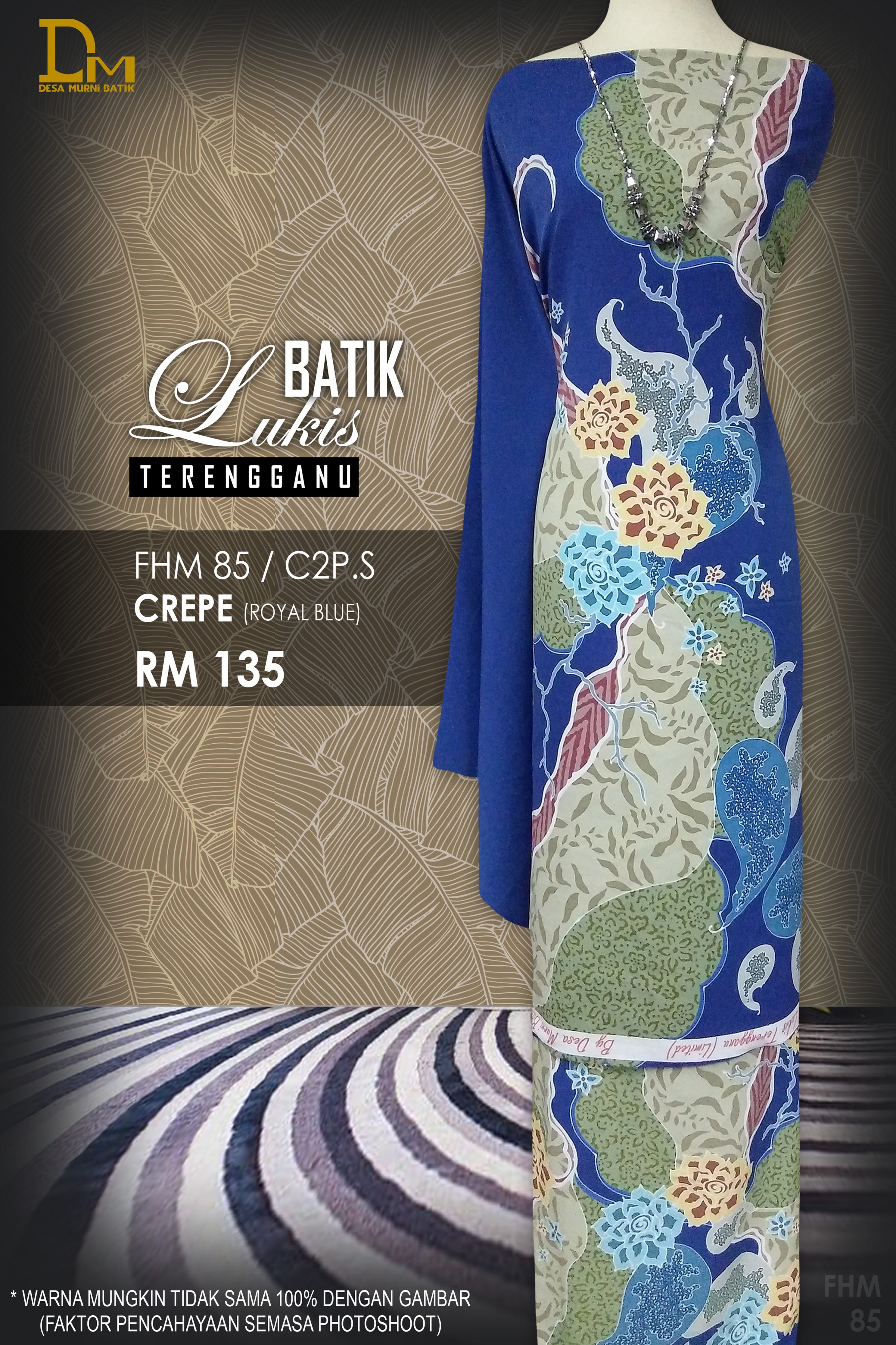 BATIK LUKIS TERENGGANU CREPE FHM 85