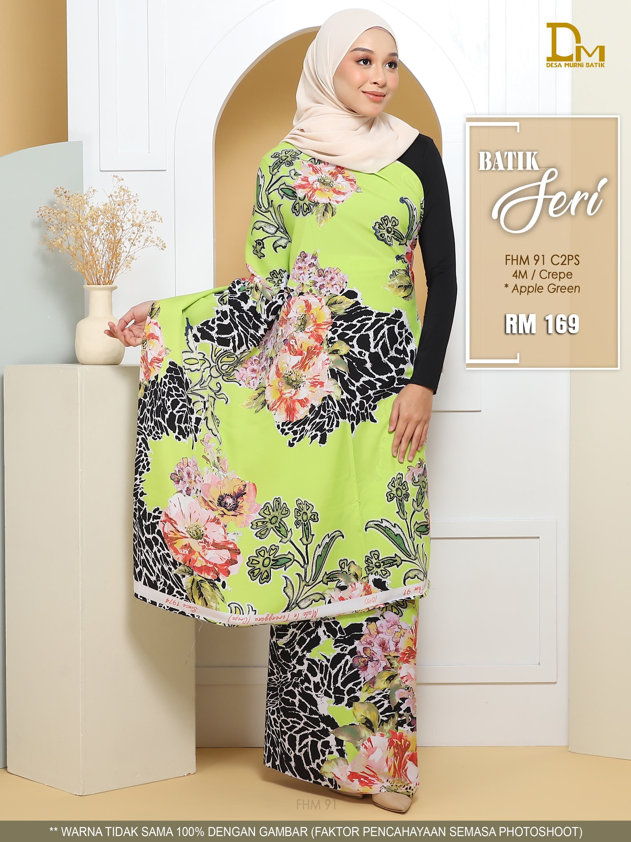 BATIK SERI CREPE FHM 91