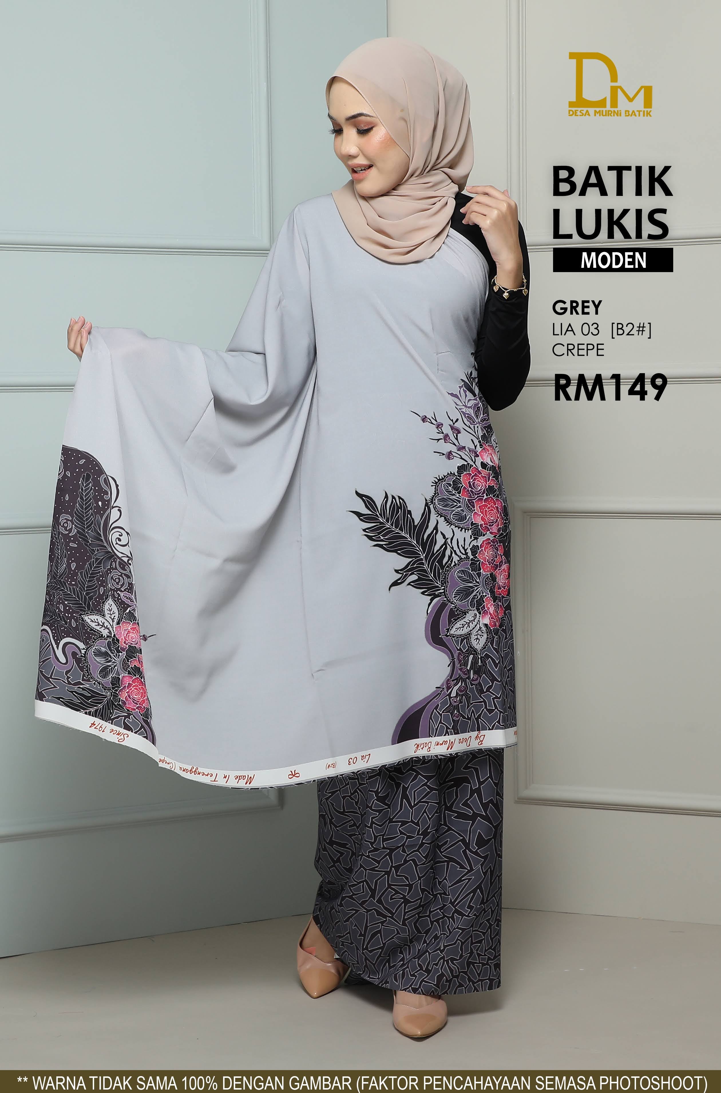 BATIK LUKIS MODEN CREPE LIA 03